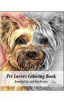 Pet Lovers Coloring Book