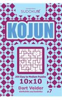 Sudoku Kojun - 200 Easy to Medium Puzzles 10x10 (Volume 7)