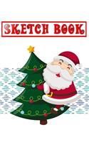 Sketch Book For Beginners Buy A Christmas Gift: Sketch Book Drawing Pad Girl With Stars - Unique - Composition # Templates Size 8.5 X 11 Inch 110 Page Big Prints Bonus Gift.