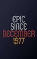 Epic Since December 1977