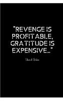 Gratitude Journal - gratitude is expensive