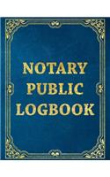 Notary Public Logbook