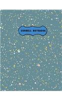 Cornell Notebook: Notes Taking System for High School Adult Student with College Ruled Lines Composition with Halftone dots Cover