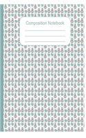 Composition Notebook Bear and Frog Cartoon
