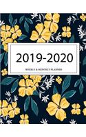 2019 - 2020 Weekly and Monthly Planner: Calendar Schedule + Organizer - Inspirational Quotes (2019-2020 Academic Planners