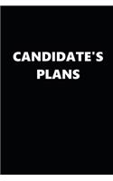 2020 Weekly Planner Political Theme Candidate's Plans Black White 134 Pages: 2020 Planners Calendars Organizers Datebooks Appointment Books Agendas