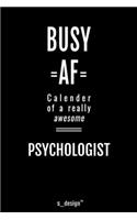 Calendar 2020 for Psychologists / Psychologist