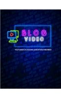 Vlogging Video: Plan social media marketing workbook for top social media influencer when get Your youtuber, vloger or streamer More Interesting and Get Sponsored K(1 Video Influencer)