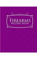 Firearms Record Book: ATF Bound Book, Gun Inventory, FFL A&D Book, Firearms Record Book, Purple Cover(31 Firearms Record Book)
