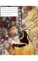 Guitar Tablature Manuscript Paper - 200 Page Book 8.5 x 11 - Guitar Tab Notebook: Guitar Tablature Manuscript Paper - 200 Page Book 8.5 x 11 - Guitar Tab Notebook: Blank Sheet Music With Chord Boxes
