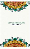 Blood Pressure Tracker: Personal Logbook Notebook Log, Daily Record & Monitor Log Heart Rate Pulse Check Template Sheet Chart, Portable Undated Health Planner Notes, 6x9in 