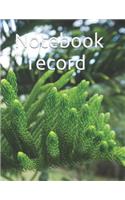 Notebook Record