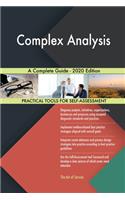 Complex Analysis A Complete Guide - 2020 Edition