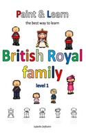 Paint & Learn: British Royal family (level 1)