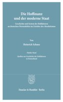 Die Hoffinanz Und Der Moderne Staat