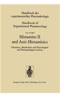 Histamine II and Anti-Histaminics