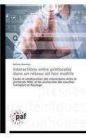 Interactions Entre Protocoles Dans Un Réseau Ad Hoc Mobile
