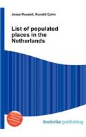 List of Populated Places in the Netherlands: (English)