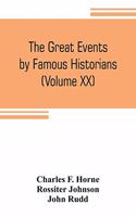 great events by famous historians (Volume XX)