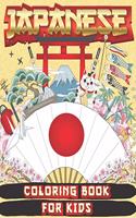 Japanese Coloring Book for Kids