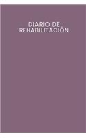 Diario de rehabilitación: Cuaderno de puntos como compañero de los adictos en su camino a la recuperación - Diseño: Púrpura