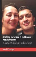 Profil de Caractère Et Faiblesses Psychologiques