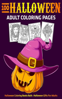 100 Halloween Adult Coloring Pages