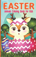 Easter Animals Coloring Book For Kids