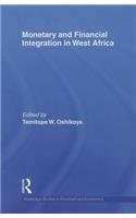 Monetary and Financial Integration in West Africa
