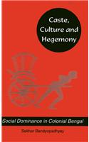 Caste, Culture and Hegemony