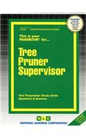 Tree Pruner Supervisor: Passbooks Study Guide