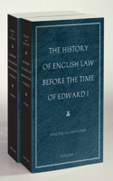 The History of English Law Before the Time of Edward I