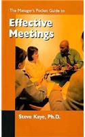 The Manager's Pocket Guide to Effective Meetings