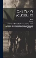 One Year's Soldiering