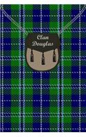 Clan Douglas Tartan Journal/Notebook