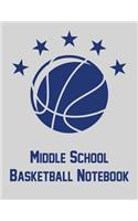 Middle School Basketball Notebook