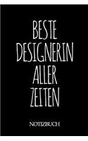 Beste Designerin Aller Zeiten Notizbuch