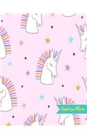 Unicorn Mom: Blank Draw and Write Journal, NotePad, Sketch Book, Diary and Illustration Notebook - Perfect Gift for Mother's Day, Birthday, Christmas for Moms, M