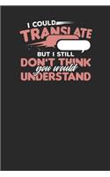 I could Translate but i still don't think you would understand: Lined Journal Lined Notebook 6x9 110 Pages Ruled