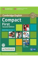 Compact First Student's Book with Answers with Testbank