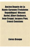 Ancien Depute de la Haute-Garonne (Troisieme Republique)