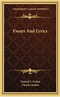 Essays and Lyrics