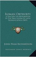 Roman Orthoepy