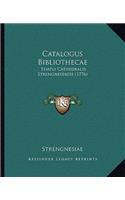 Catalogus Bibliothecae: Templi Cathedralis Strengnesensis (1776)