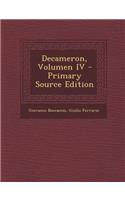 Decameron, Volumen IV - Primary Source Edition: (German)