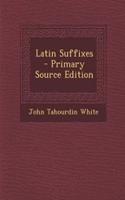 Latin Suffixes