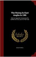 The Rising In East Anglia In 1381