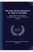 Order Of The Hospital Of St. John Of Jerusalem