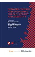 Network Control and Engineering for QoS, Security and Mobility II