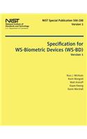 Specification for WS-Biometric Devices (WS-BD) Version 1